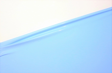 Babyblue pastel, Latex sheet, per meter,  0.40mm, LPM