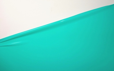 Latex per meter, Aqua-Green, 0.40mm. 1m breed, LPM