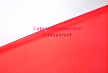 Lattice Rosso trasparente per 10m di rotolo, 0.40mm, LPM