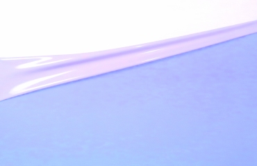 Latex Duo-Color, par rouleau de 10m, Blue/White, 0.40mm