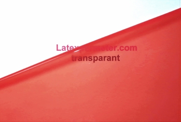 Lattice Carmine-Red Trasparente, al metro 0.40mm, LPM