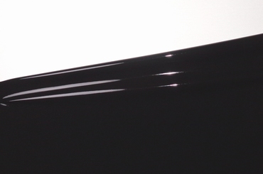 1/2 meter latex, Zwart/Black 0.55/0.60mm, 1m wide, LPM