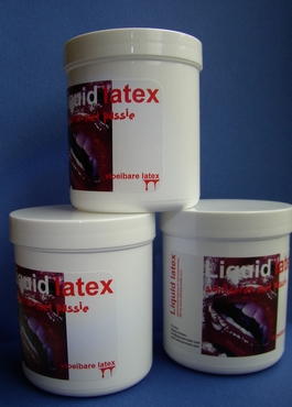Vloeibare latex-rubber, Pastel mint