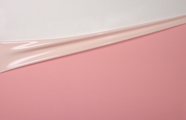 Látex Duo-Color,por rollo de 10m, Pink-Shell-White, 0.40mm