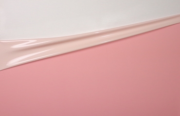 Latex Dual, per rol, 10 meter, Mellowpink-White, 0.40mm, LPM